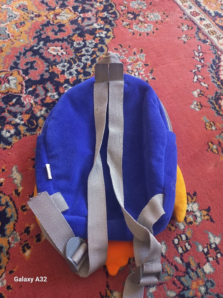 Renkli Roket Desenli Çocuk Okul Çantası - Görsel 2