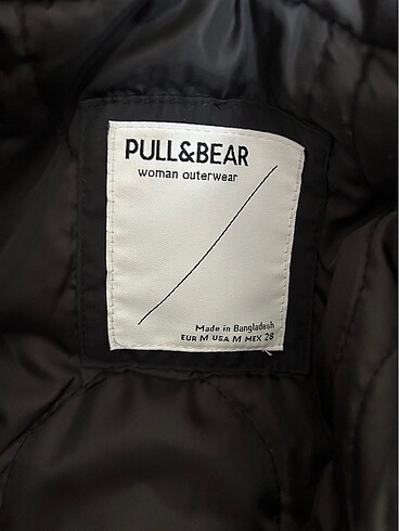 Pull and Bear Siyah mont
