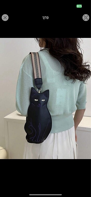 Gotik kedi çanta