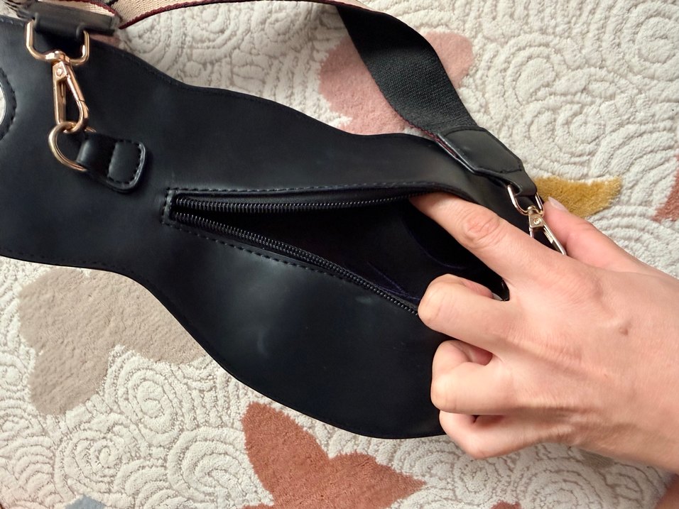 Gri Kedi Figürlü Çanta - Görsel 2