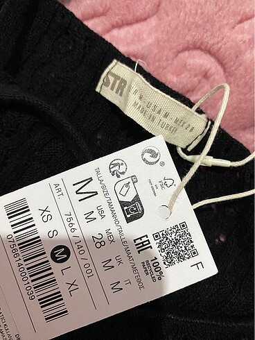 m Beden siyah Renk Stradivarius crop