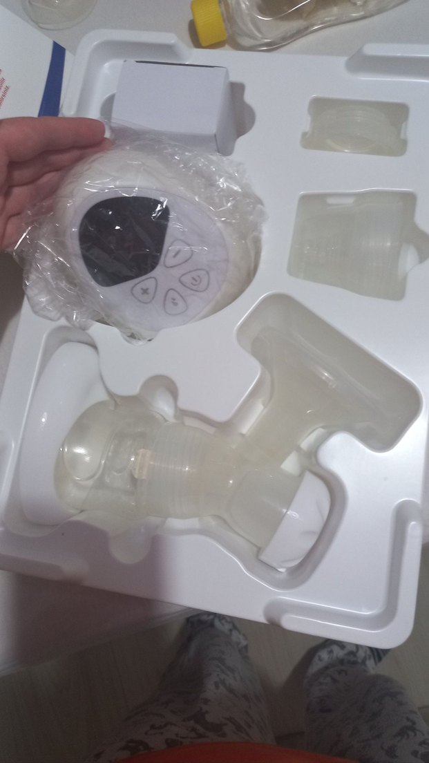 Beyaz Elektrikli Göğüs Pompası - Görsel 4