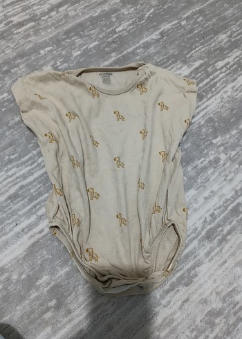 Baskılı Bej Bebek İçlik - Görsel 3