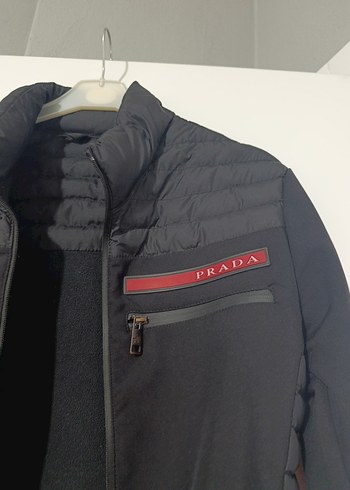 siyah prada erkek mont ceket - Görsel 2