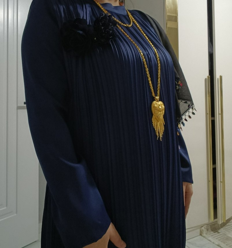 Piliseli Lacivert  Tunik - Görsel 3