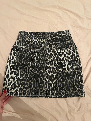 xs Beden Leopar mini etek