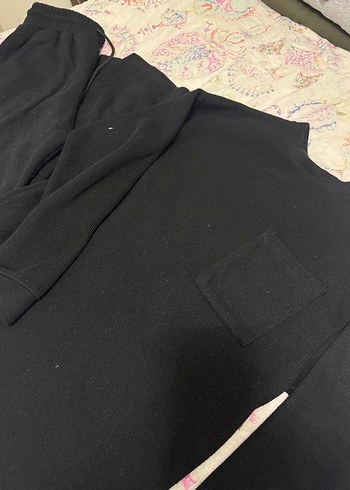 Erkek siyah Eşofman Takımı - Görsel 2