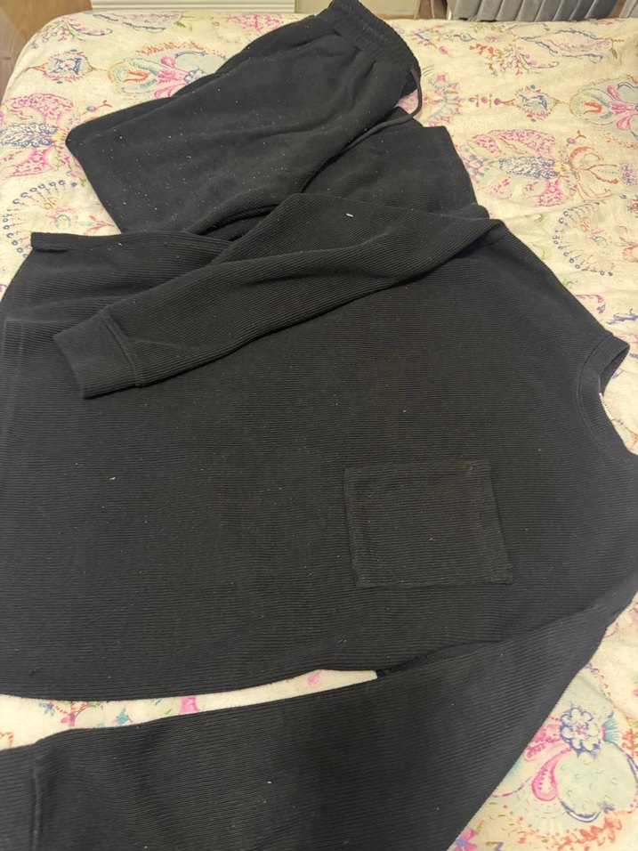 Erkek siyah Eşofman Takımı - Görsel 3