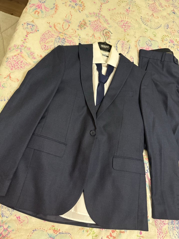 Koyu Lacivert Erkek  takım - Görsel 3