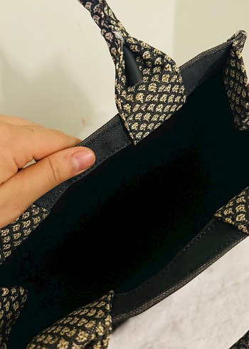 Christian Dior Baskılı Mavi Kadın Çanta - Görsel 4