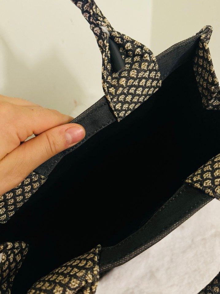 Christian Dior Baskılı Mavi Kadın Çanta - Görsel 4