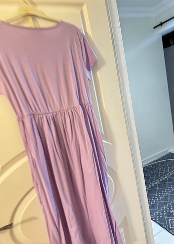 LilaHamile Elbisesi - Görsel 6