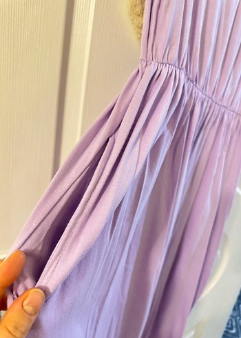 LilaHamile Elbisesi - Görsel 3