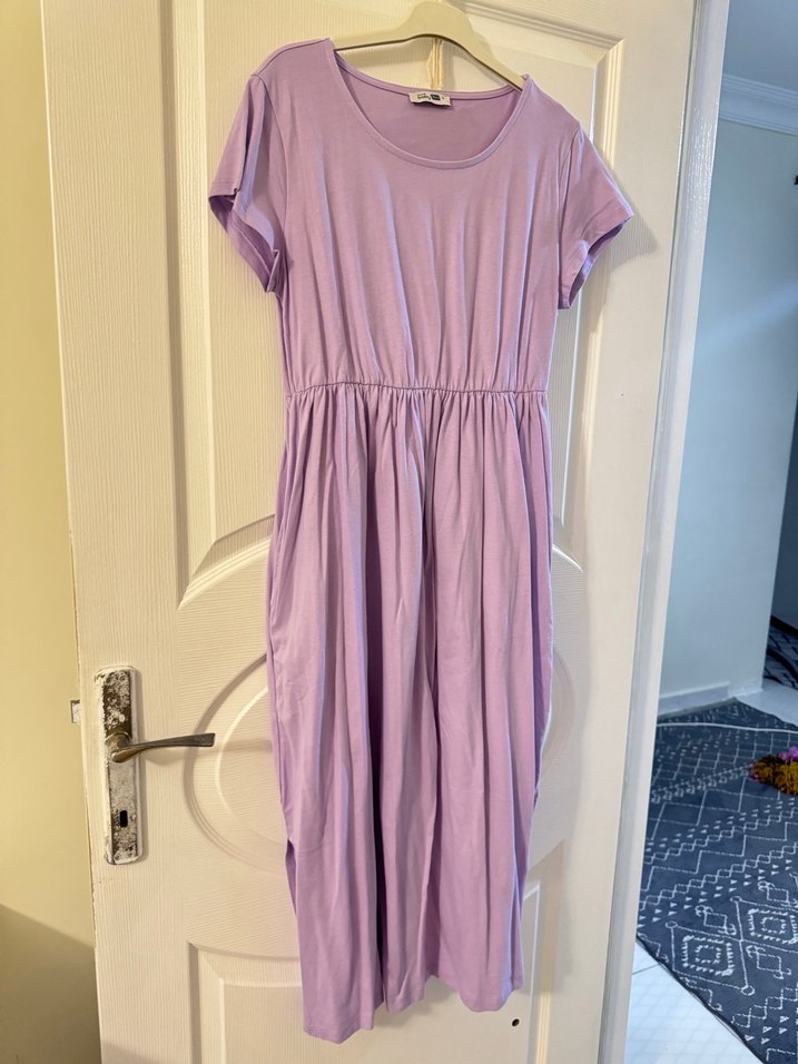 LilaHamile Elbisesi - Görsel 2