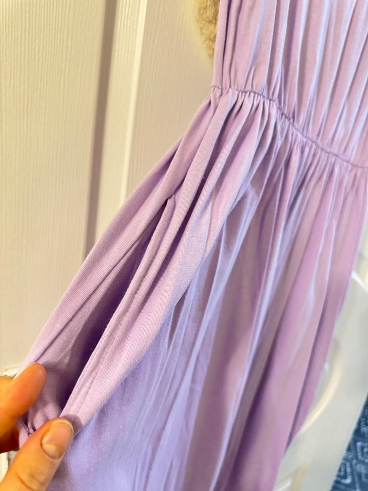 LilaHamile Elbisesi - Görsel 3