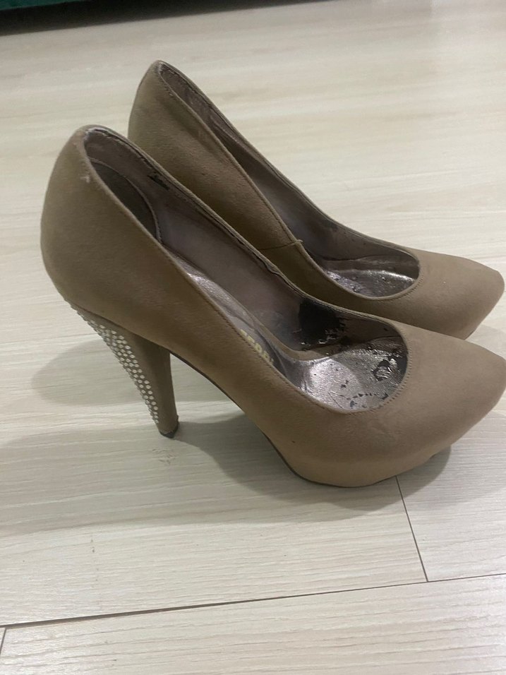 Vizon topuklu ayakkabı - Görsel 3