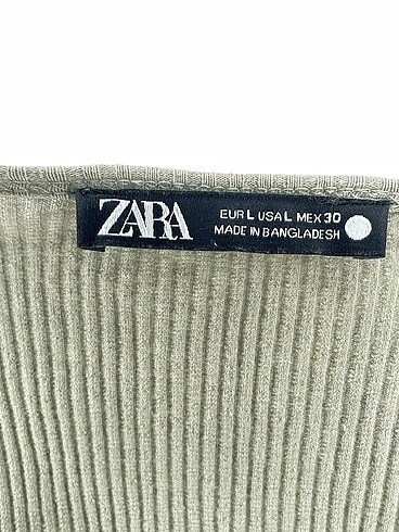 l Beden yeşil Renk Zara Bluz %70 İndirimli.