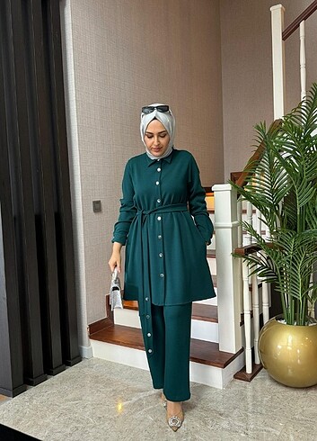 l Beden #ikili takım#tunik#pantolon#