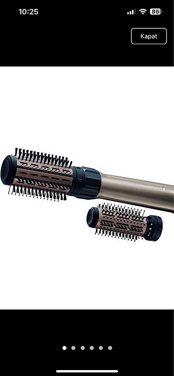 Remington Remington AS8110 Volume and Protect Hava Üflemeli Döner Şekille
