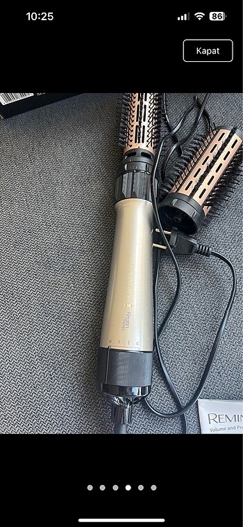 Beden Renk Remington AS8110 Volume and Protect Hava Üflemeli Döner Şekille