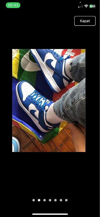 Nike Lacivert dunk Nike