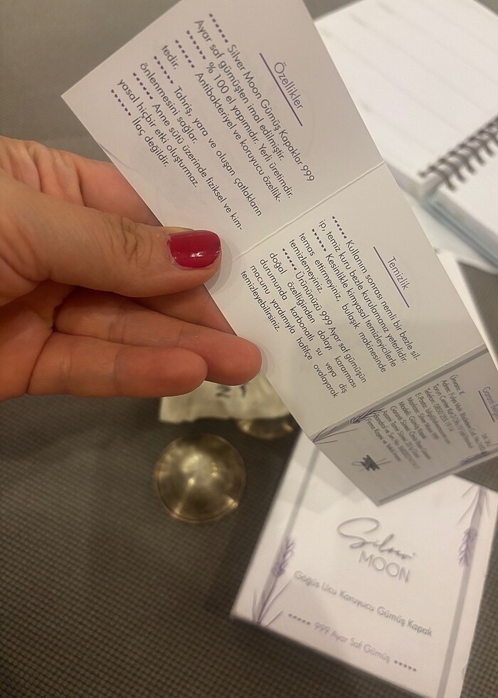 Gümüş göğüs ucu koruma - Görsel 2