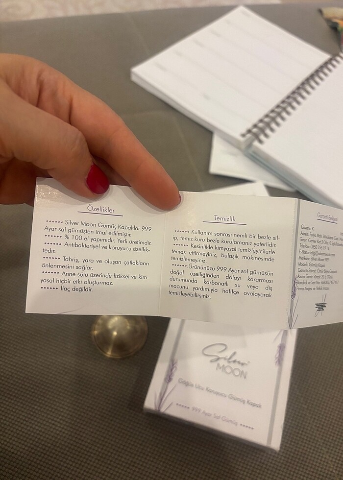 Gümüş göğüs ucu - Görsel 2