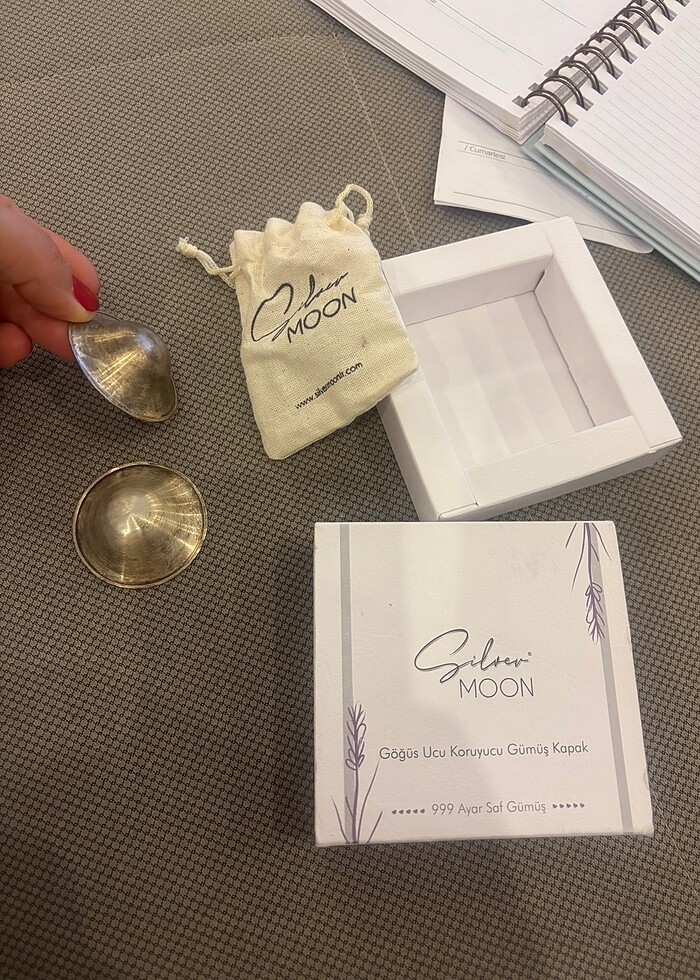 Gümüş göğüs ucu - Görsel 4