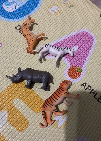 Renkli Hayvan Figürleri Seti - Görsel 7