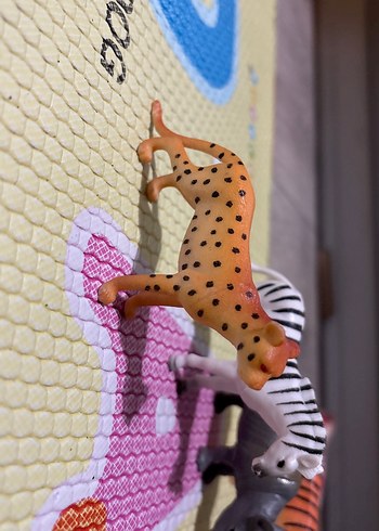 Renkli Hayvan Figürleri Seti - Görsel 2