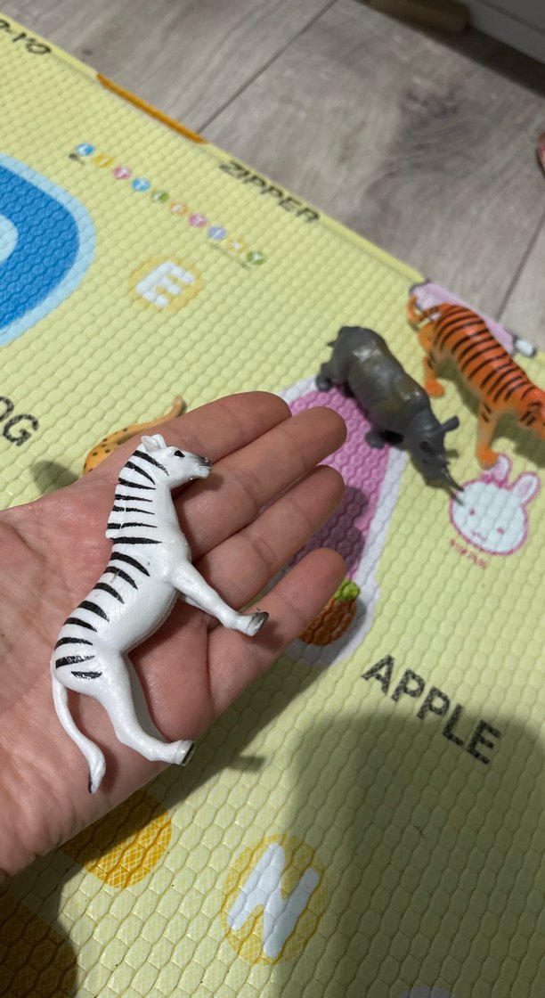 Renkli Hayvan Figürleri Seti - Görsel 5