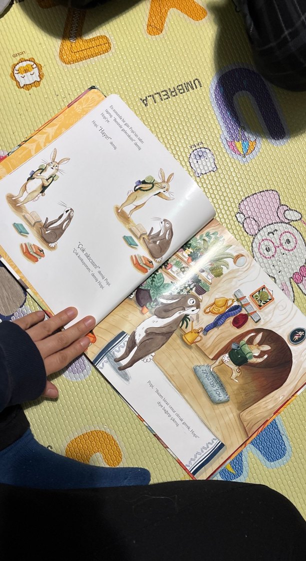 Küçük Cesur Tavşan Hopi - Çocuk Kitabı - Görsel 2