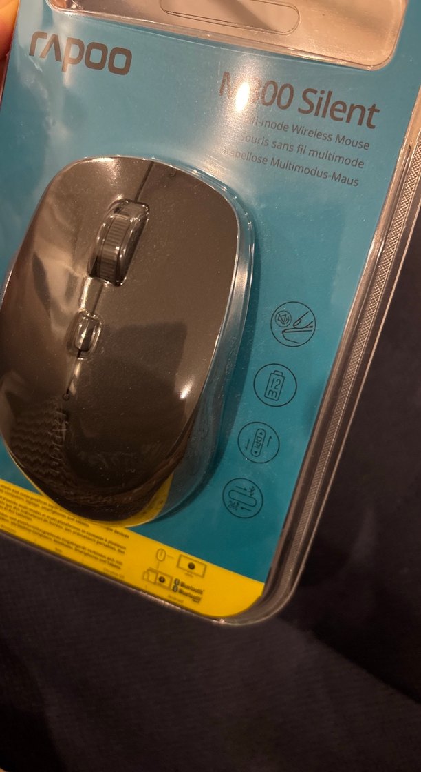 Rapoo M300 Silent Kablosuz Sessiz Fare Gri - Görsel 5