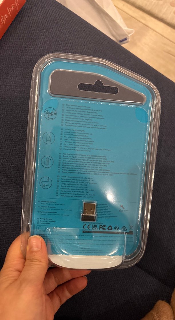 Rapoo M300 Silent Kablosuz Sessiz Fare Gri - Görsel 2