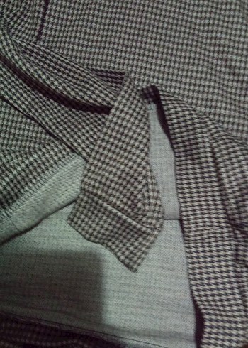 Gri çocuk Örme Uzun Kollu Pijama ikili Takımı - Görsel 5