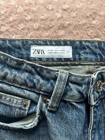 l Beden Zara Yüksek Bel Jean