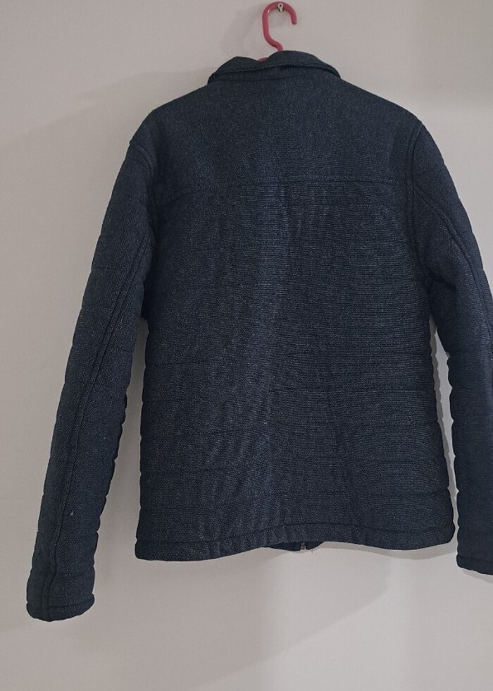 Lacivert erkek mont  - Görsel 3