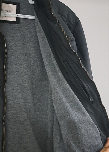 Siyah erkek mont  - Görsel 4