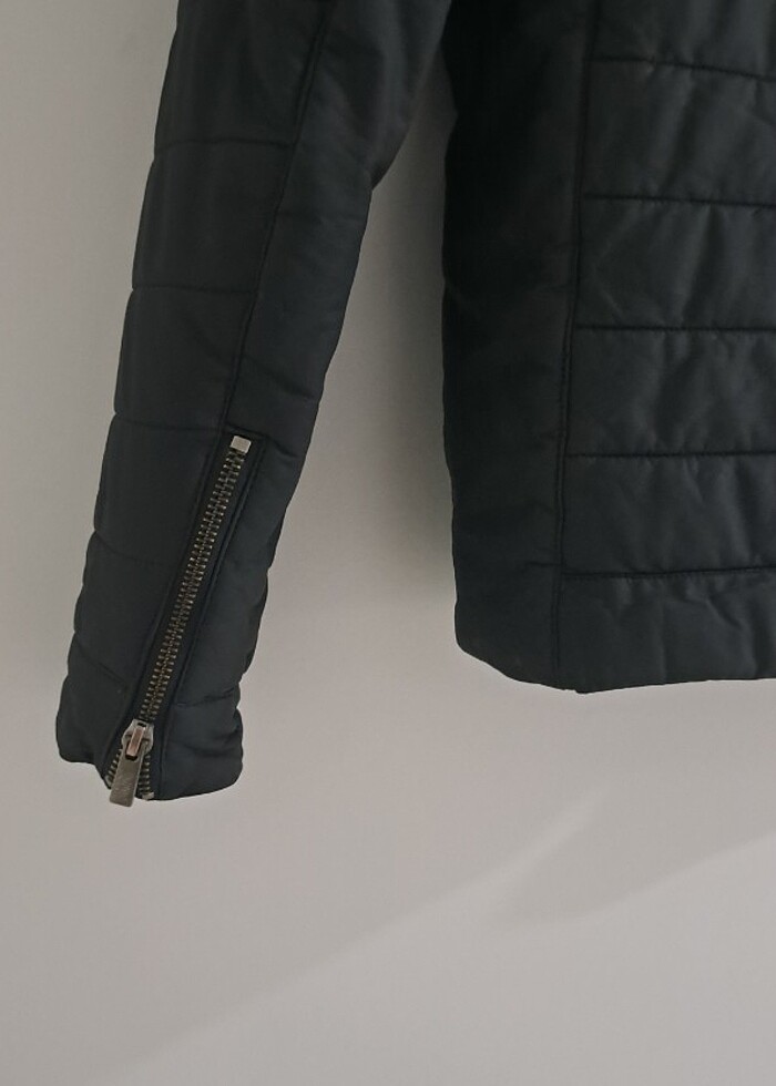 Siyah erkek mont  - Görsel 3