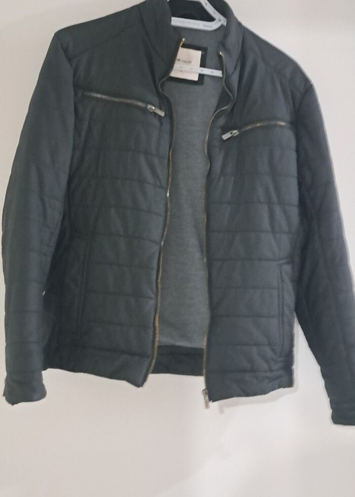 Siyah erkek mont  - Görsel 5