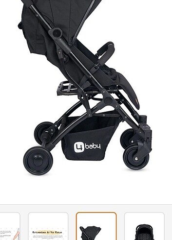 4baby kabin boy bebek arabasi - Görsel 4