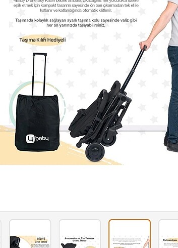4baby kabin boy bebek arabasi - Görsel 6