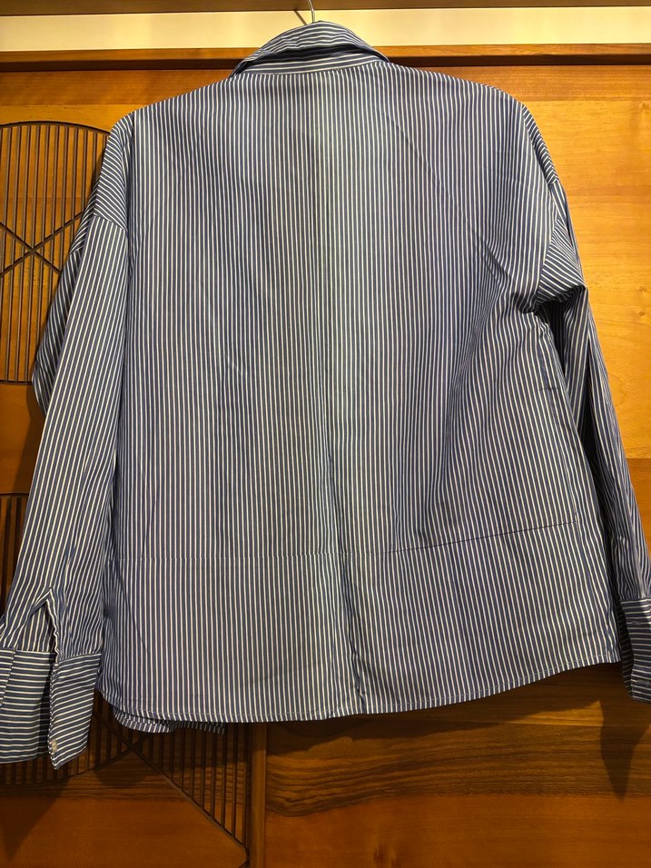 LTB Nakışlı Çizgili Kadın Gömlek - Görsel 3