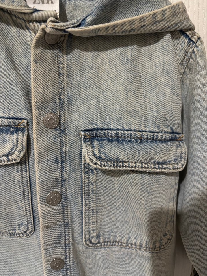 Zara Çocuk Denim Ceket - Görsel 3