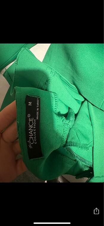 Diğer Yeşil kumaş pantolon