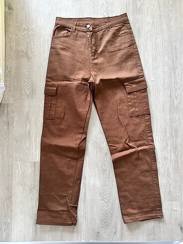Koyu Kahverengi Erkek Pantolon Baggy