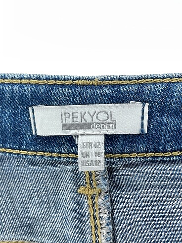 42 Beden lacivert Renk ipekyol Jean / Kot %70 İndirimli.