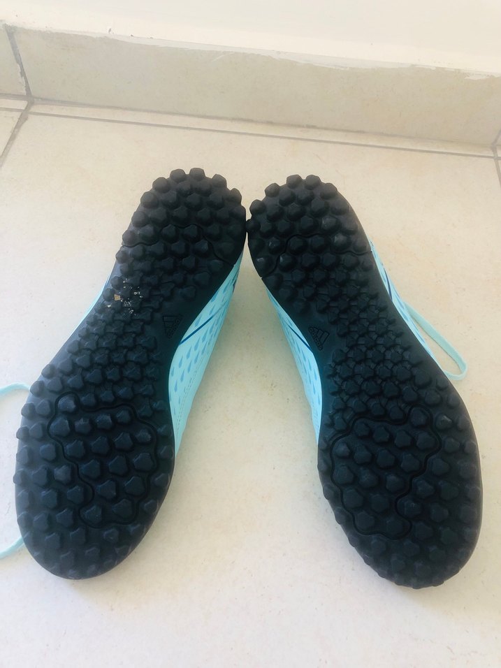 Mavi Bağcıklı Erkek  krampon-Spor Ayakkabı - Görsel 4