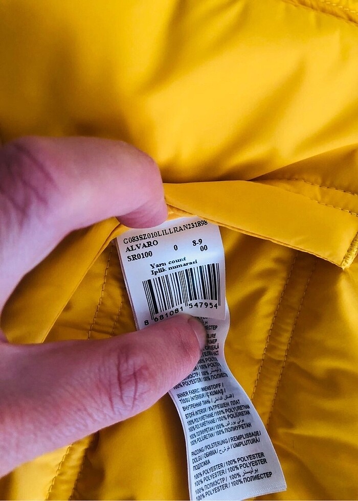 Çocuk yelek - Görsel 5