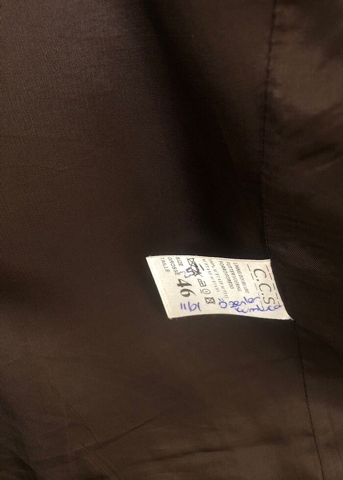 C.C.S Sarar erkek deri mont - Görsel 5